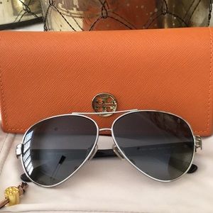 Tory Burch Aviator Sunglasses